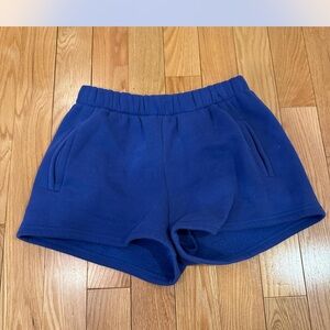 Others Follow Blue Athletic Shorts Elastic Waistband